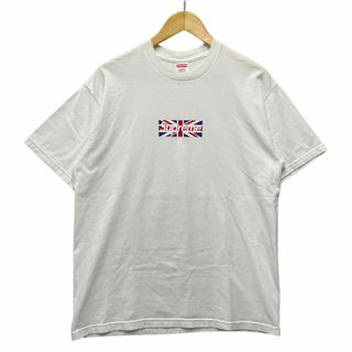 Supreme - SUPREME シュプリーム Union Jack Box Logo Tee ユニオンジャック ボックスロゴ 半袖Ｔシャツ ホワイト サイズXL 正規品 / 33917