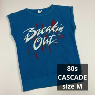 CASCADE サーマル　ノースリーブ　USA 80s Breakin Out(タンクトップ)