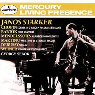 【中古CD】Starker Plays Chopin／Bohuslav Martinu/Bela Bartok/Claude Debussy/Felix Mendelssohn/Fryderyk Franciszek Chopin(その他)