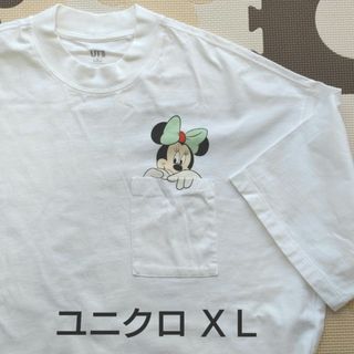 【ユニクロ】Ｔシャツ 半袖 ミニー XL