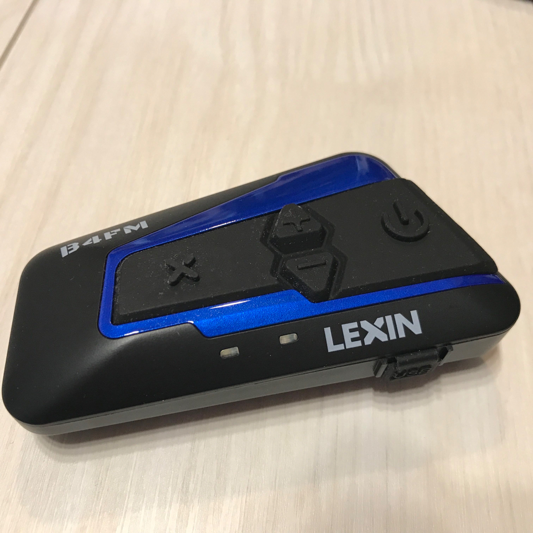 LEXIN ELECTRONICS Bluetooth インカム LX-B4FM 自動車/バイクのバイク(その他)の商品写真