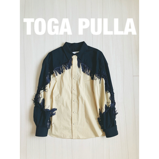 トーガプルラ(TOGA PULLA)のトーガ プルラ 2018-19年秋冬コレクション フリンジシャツ　(シャツ/ブラウス(長袖/七分))