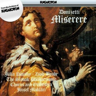 【中古CD】Donizetti: Miserere / スロバキアフィルハーモニー合唱団&オーケストラ／Gaetano Donizetti/Jozsef Maklari(その他)