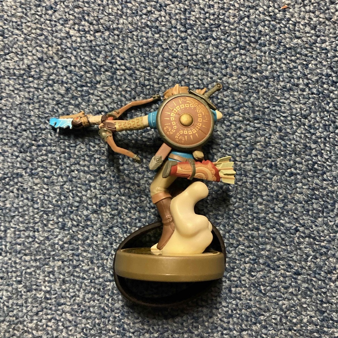 amiibo リンク【ブレス オブ ザ ワイルド】 (ゼルダの伝説シリーズ) エンタメ/ホビーのフィギュア(ゲームキャラクター)の商品写真