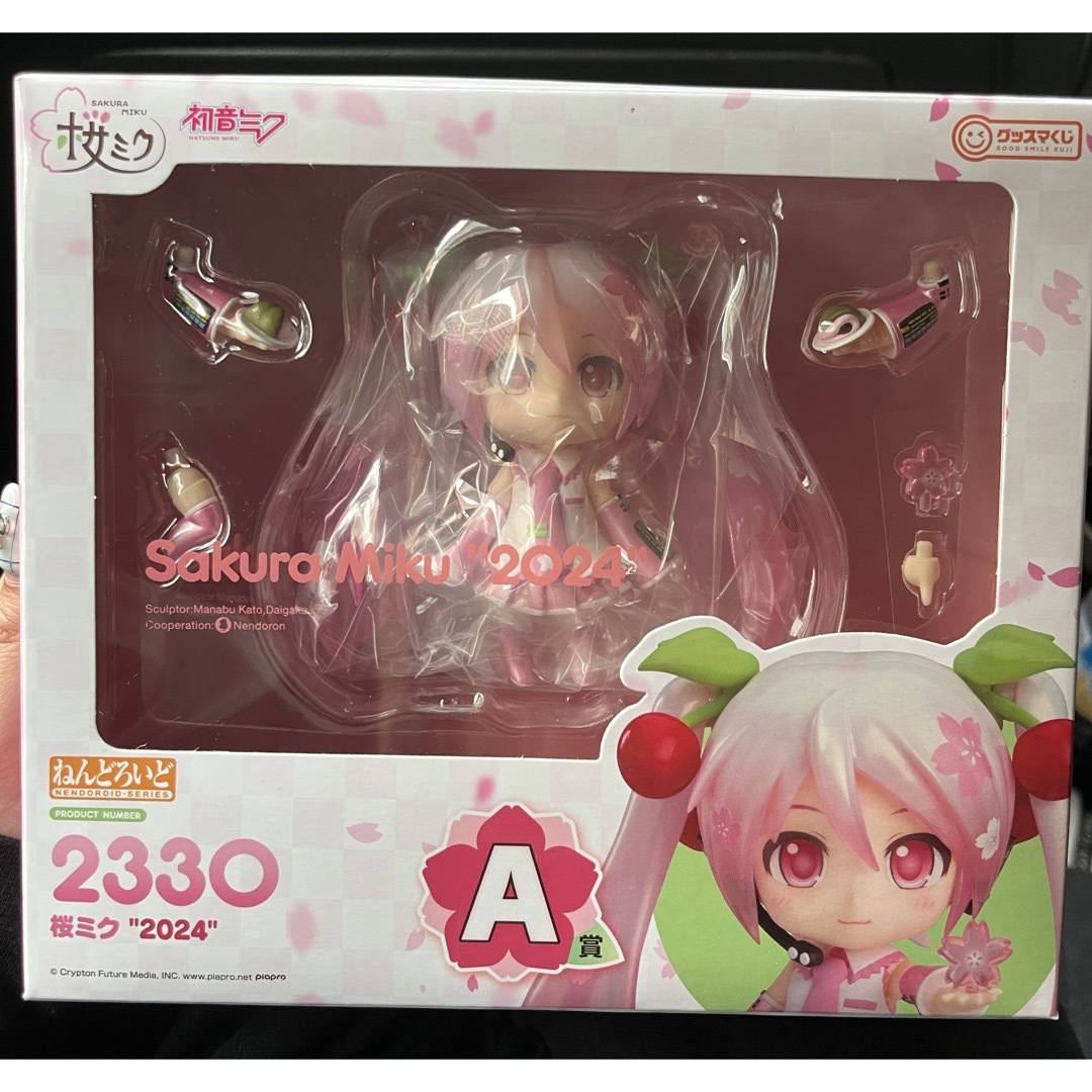 グッスマくじ　桜ミク　A賞　フィギュア　ねんどろいど  2024 エンタメ/ホビーのフィギュア(その他)の商品写真