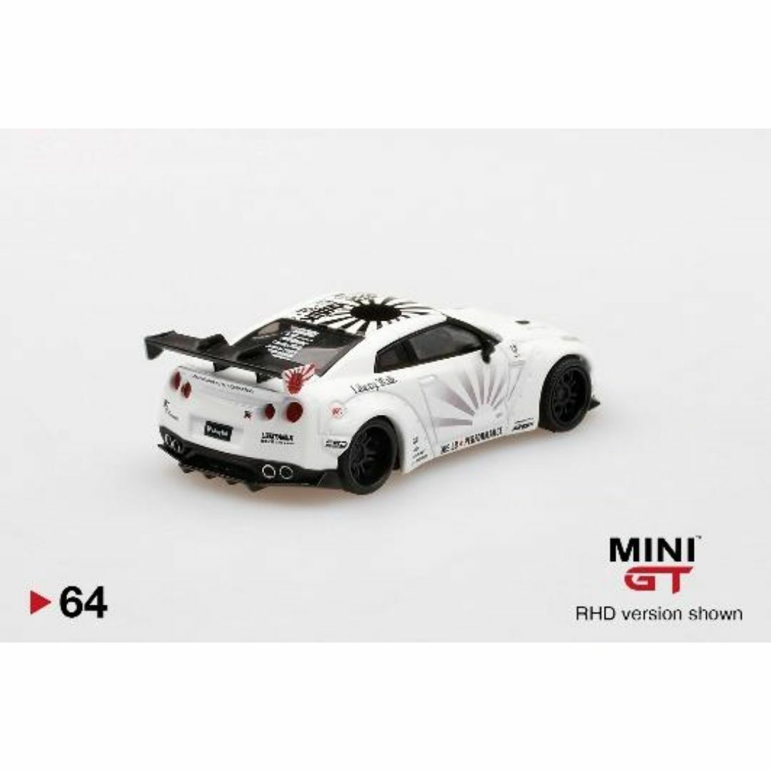 64 MINI GT 1/64 LB★WORKS 日産 GT-R R35 日章旗 エンタメ/ホビーのおもちゃ/ぬいぐるみ(ミニカー)の商品写真