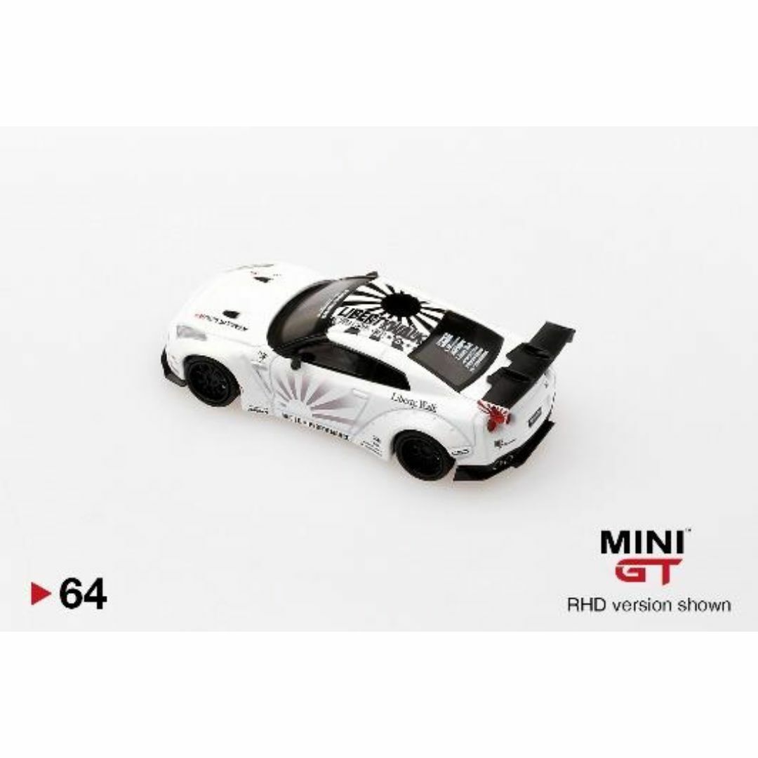 64 MINI GT 1/64 LB★WORKS 日産 GT-R R35 日章旗 エンタメ/ホビーのおもちゃ/ぬいぐるみ(ミニカー)の商品写真