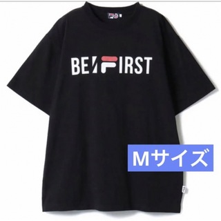 ビーファースト(BE:FIRST)のBE:FIRST FILA Tシャツ　ブラックM(Tシャツ/カットソー(半袖/袖なし))