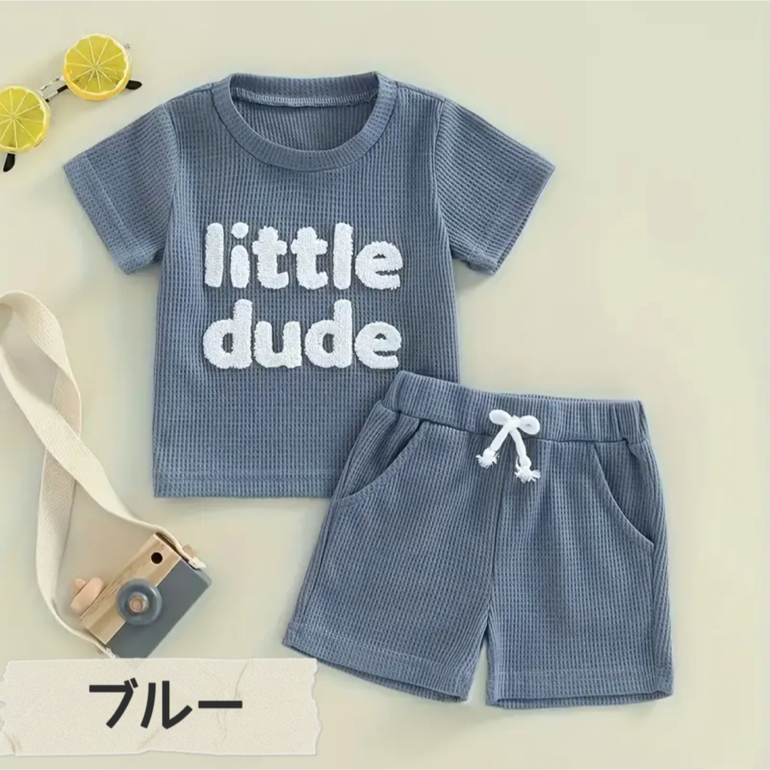 キッズ　セットアップ キッズ/ベビー/マタニティのベビー服(~85cm)(Ｔシャツ)の商品写真