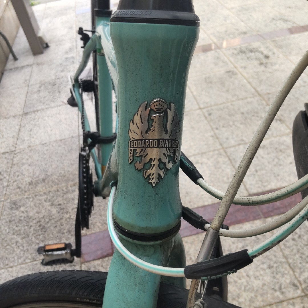 Bianchi(ビアンキ)の【直接引取】ビアンキ　カメレオンテ2　47　camaleonte　Bianchi スポーツ/アウトドアの自転車(自転車本体)の商品写真