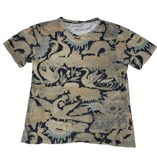 【花に包まれた男達】14SS ドリスヴァンノッテン 総柄 花柄 Tシャツ