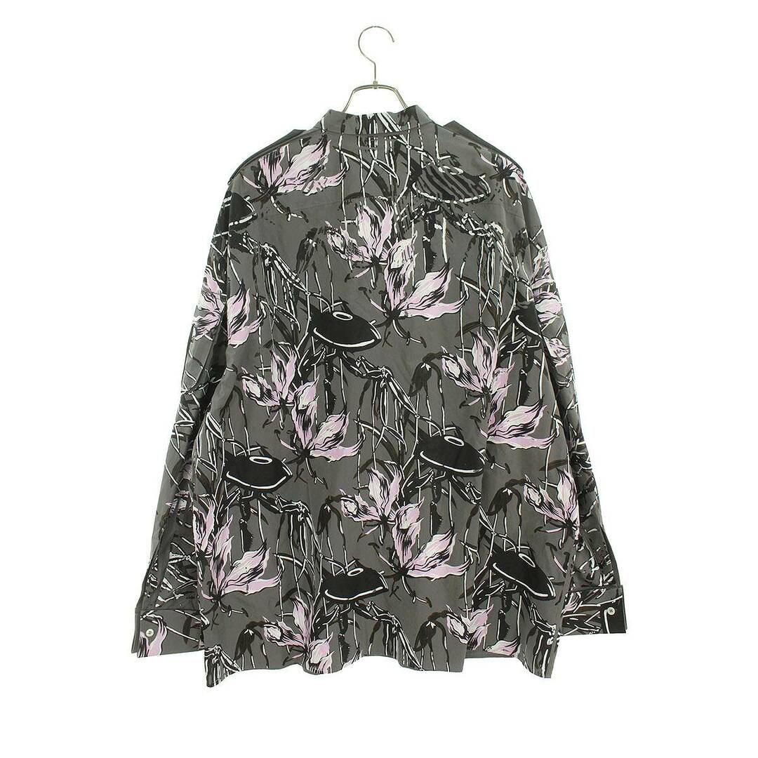 PRADA - プラダ 24SS SC766 プリントデザインオーバーサイズ長袖 PRADA - プラダ 24SS SC766 プリントデザインオーバーサイズ長袖
