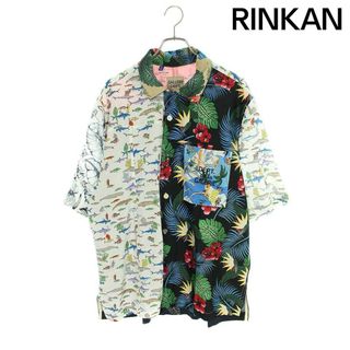 ギャラリーデプト GALLERY DEPT  23AW  VPF1299 パッチワークアロハ半袖シャツ メンズ L(シャツ)