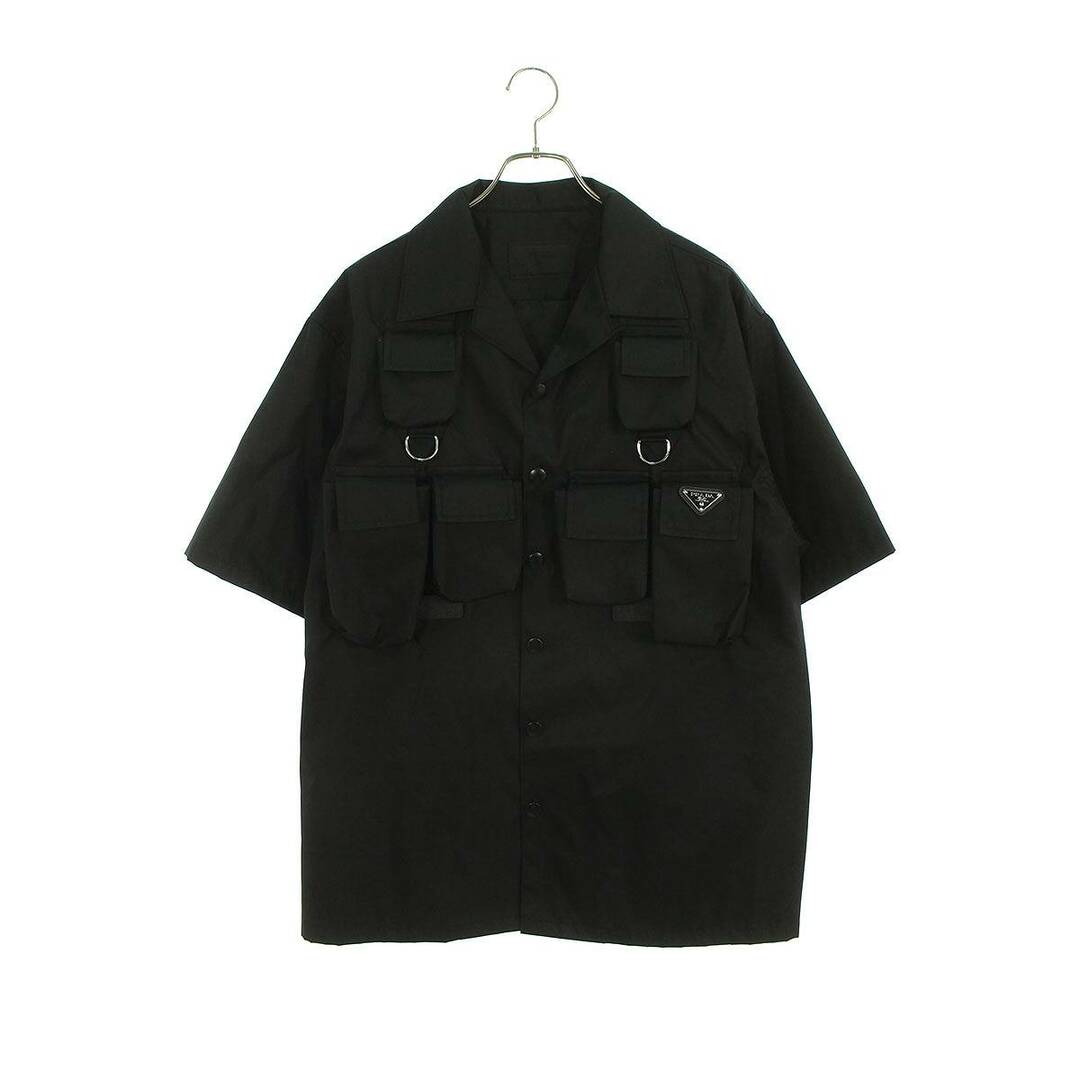 PRADA - プラダ 24SS SC768 RE-NYLON三角プレートマルチポケット半袖 PRADA - プラダ 24SS SC768 RE-NYLON三角プレートマルチポケット半袖