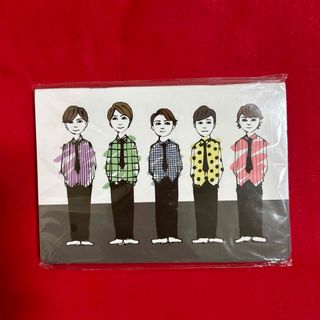 アラシ(嵐)の嵐を旅する展覧会　ミニノート(アイドルグッズ)