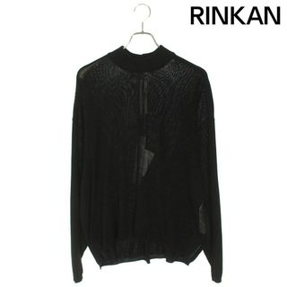 リックオウエンス  24SS  RU01D3667 サイドスリットコットンニット メンズ L