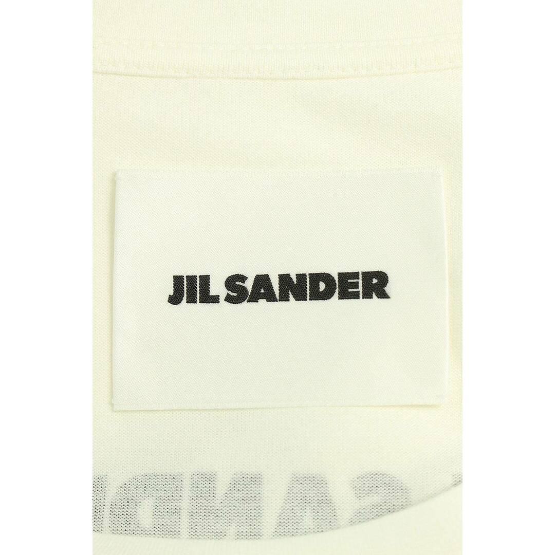 Jil Sander(ジルサンダー)のジルサンダー  24SS  J21GC0160 J46219 バックロゴプリント長袖カットソー メンズ L メンズのトップス(Tシャツ/カットソー(七分/長袖))の商品写真