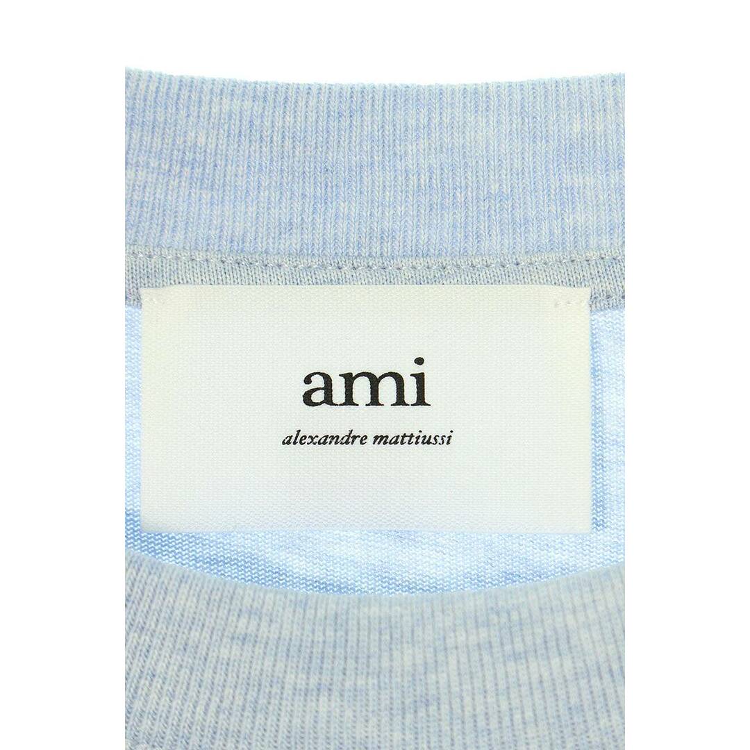 ami(アミ)のアミアレクサンドルマテュッシ  24SS  UTS205726 ハート刺繍長袖カットソー メンズ L メンズのトップス(Tシャツ/カットソー(七分/長袖))の商品写真