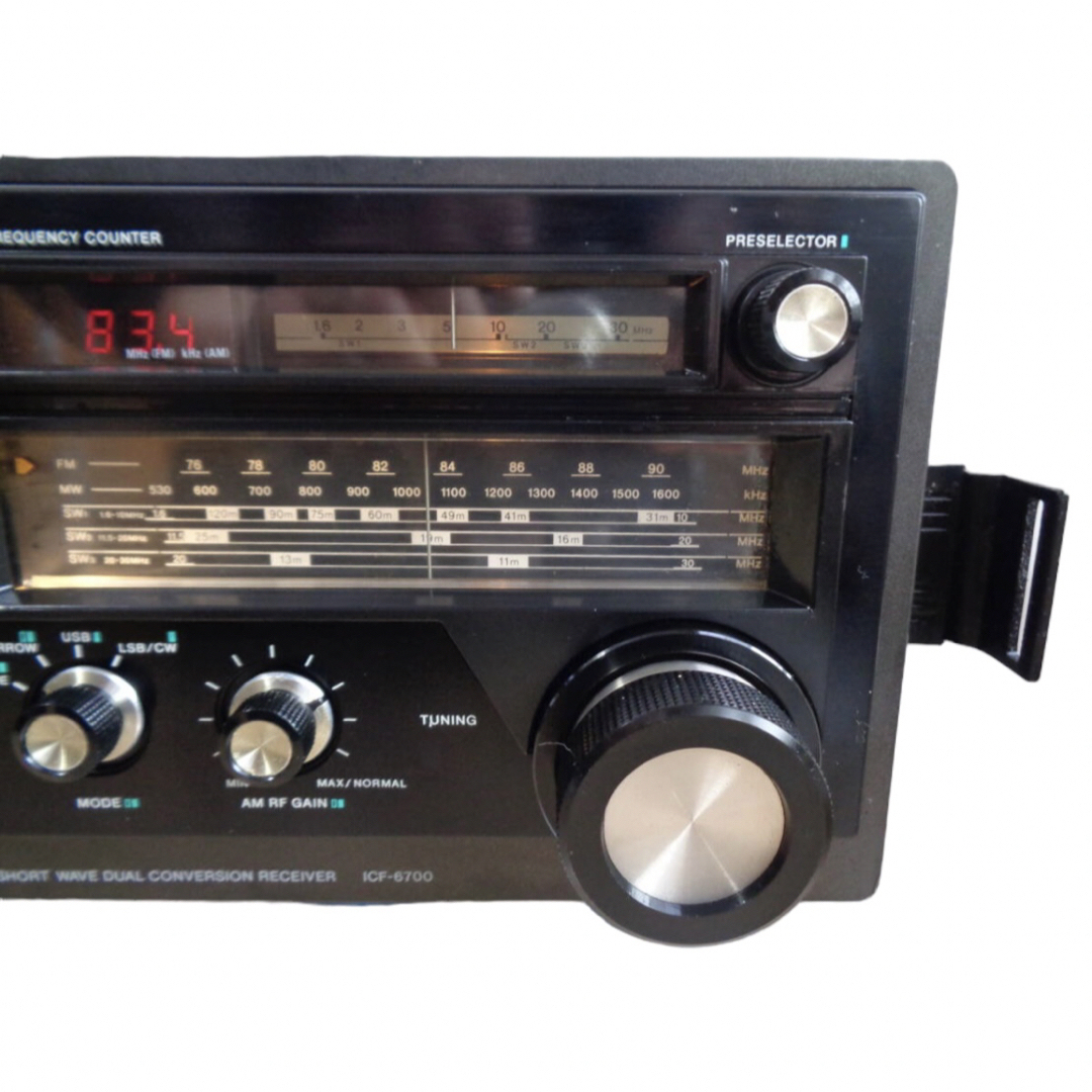 SONY(ソニー)のSONY ソニー　ICF-6700　5バンドマルチバンドレシーバー スマホ/家電/カメラのオーディオ機器(ラジオ)の商品写真