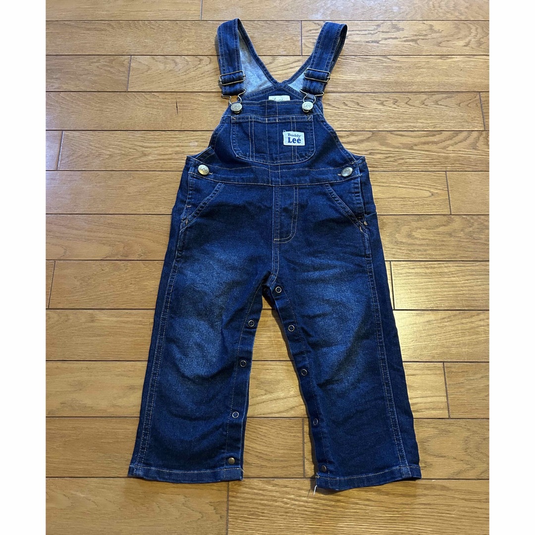 Lee(リー)の【値下げ】Lee デニム オーバーオール　90 キッズ/ベビー/マタニティのキッズ服男の子用(90cm~)(パンツ/スパッツ)の商品写真