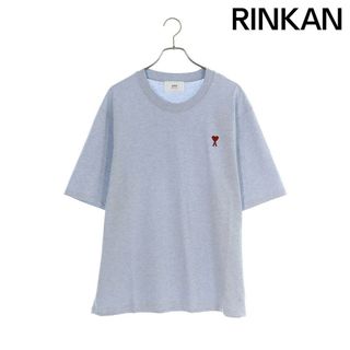 アミ(ami)のアミアレクサンドルマテュッシ  24SS  UTS005726 ハート刺繍Tシャツ メンズ L(Tシャツ/カットソー(半袖/袖なし))