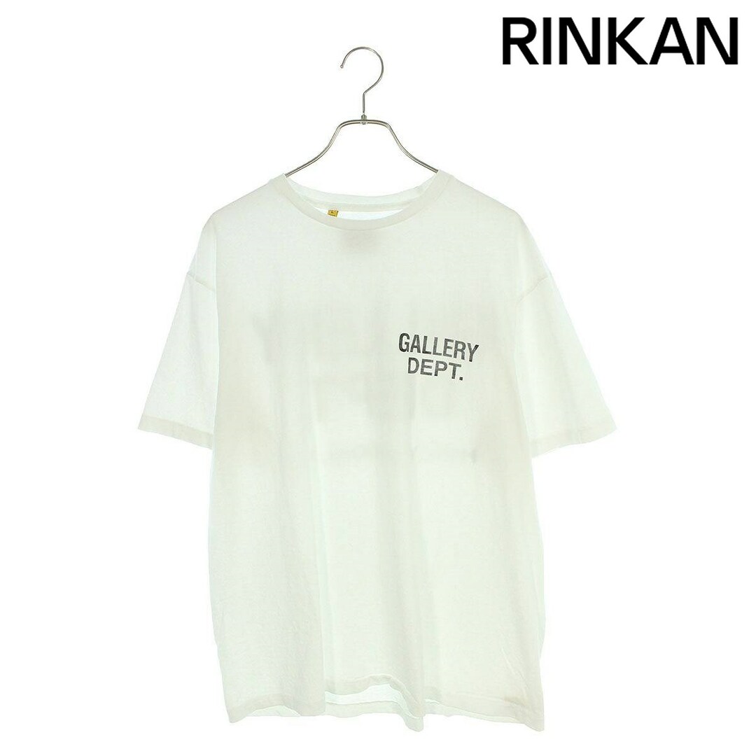 ギャラリーデプト GALLERY DEPT  24SS  VST1030 WHITE ロゴプリントTシャツ メンズ L メンズのトップス(Tシャツ/カットソー(半袖/袖なし))の商品写真