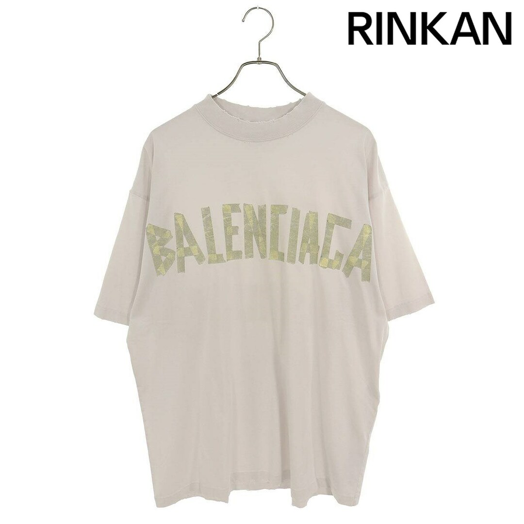 Balenciaga(バレンシアガ)のバレンシアガ  24SS  739784 TOVA9 TAPE TYPEミディアムTシャツ メンズ M メンズのトップス(Tシャツ/カットソー(半袖/袖なし))の商品写真