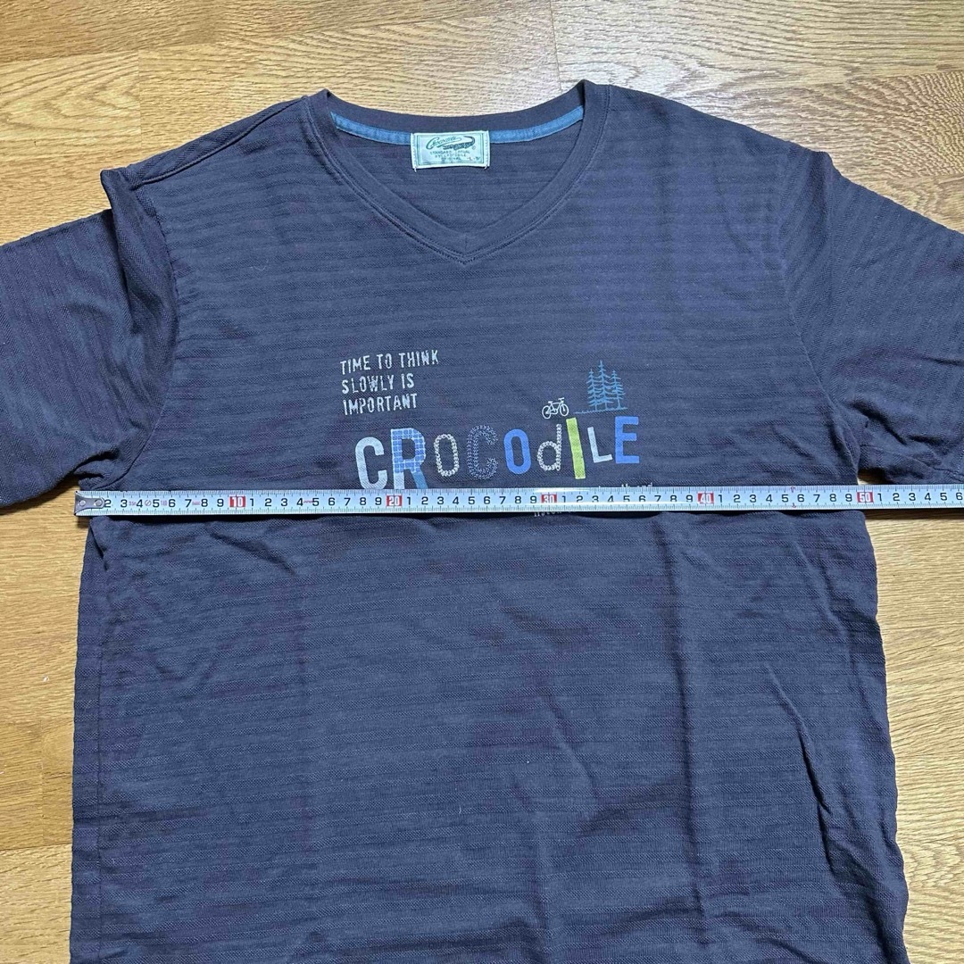 Crocodile(クロコダイル)のCROCO DILE クロコダイル 半袖Tシャツ L メンズウェア メンズのトップス(Tシャツ/カットソー(半袖/袖なし))の商品写真