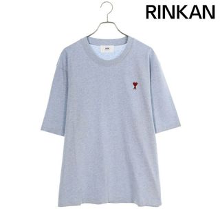 アミ(ami)のアミアレクサンドルマテュッシ  24SS  UTS005726 ハート刺繍Tシャツ メンズ XL(Tシャツ/カットソー(半袖/袖なし))