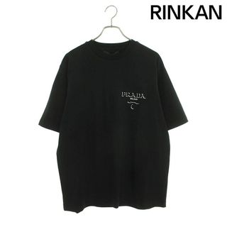 プラダ(PRADA)のプラダ  24SS  UJN896 ロゴエンボスTシャツ メンズ S(Tシャツ/カットソー(半袖/袖なし))