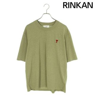 アミ(ami)のアミアレクサンドルマテュッシ  24SS  UTS005726 ハート刺繍Tシャツ メンズ L(Tシャツ/カットソー(半袖/袖なし))