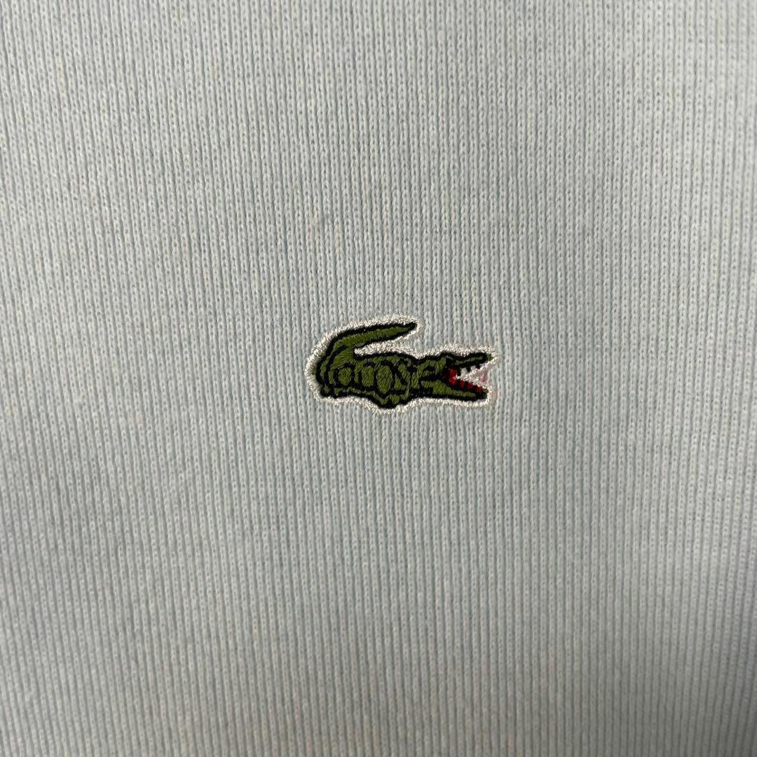 LACOSTE(ラコステ)の80s OLD LACOSTE カットソー ロンT レディース 刺繍 大沢商会製 レディースのトップス(Tシャツ(長袖/七分))の商品写真