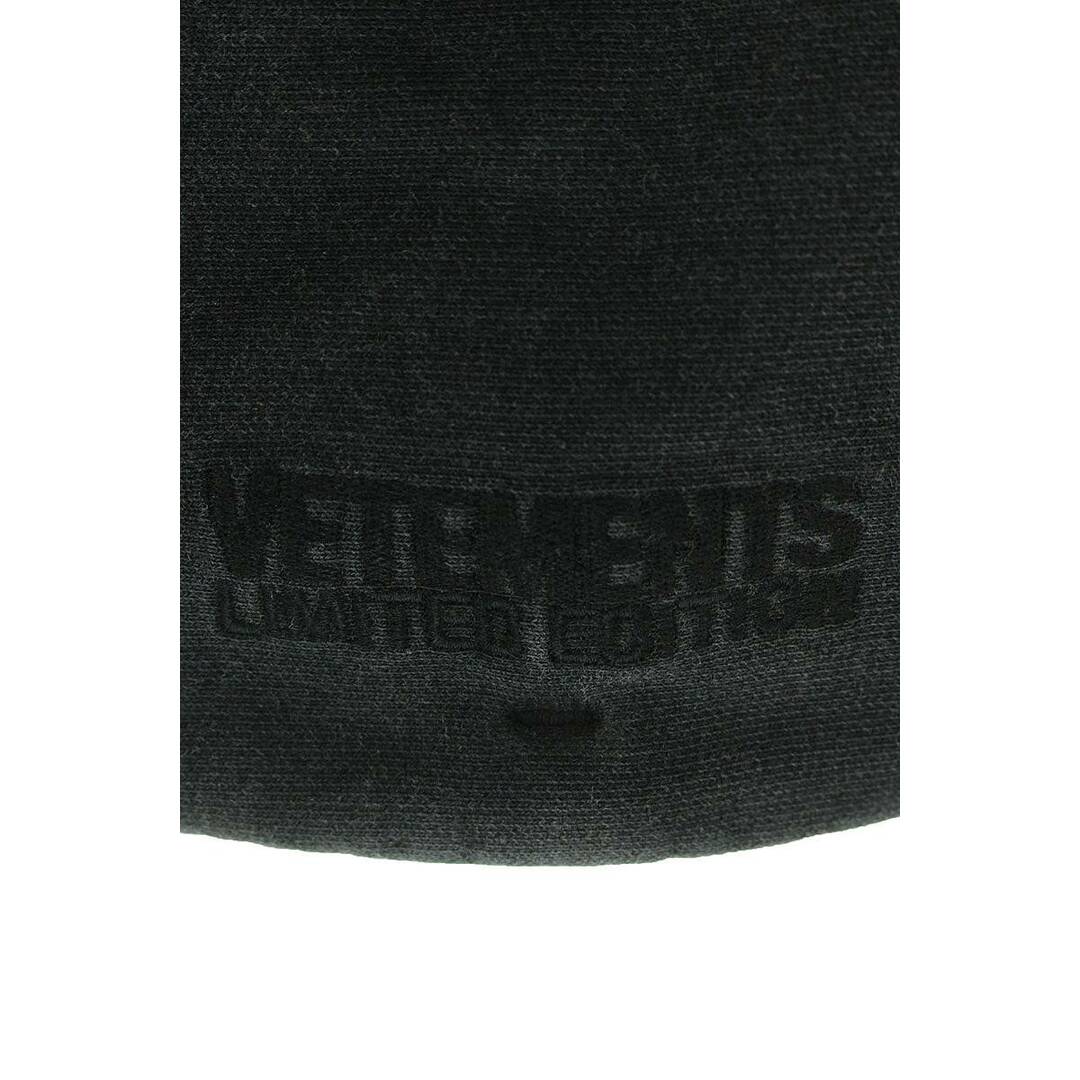 VETEMENTS(ヴェトモン)のヴェトモン  24SS  UE64HD310BY BLACKYELLOW ロイヤルロゴパーカー メンズ XS メンズのトップス(パーカー)の商品写真