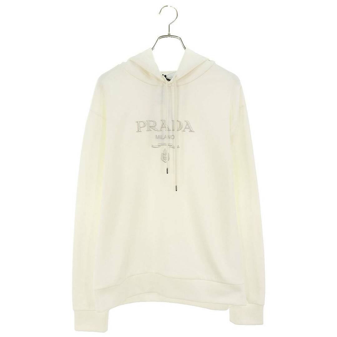 PRADA(プラダ)のプラダ  UJL34A フロント刺繍プルオーバーパーカー メンズ L メンズのトップス(パーカー)の商品写真