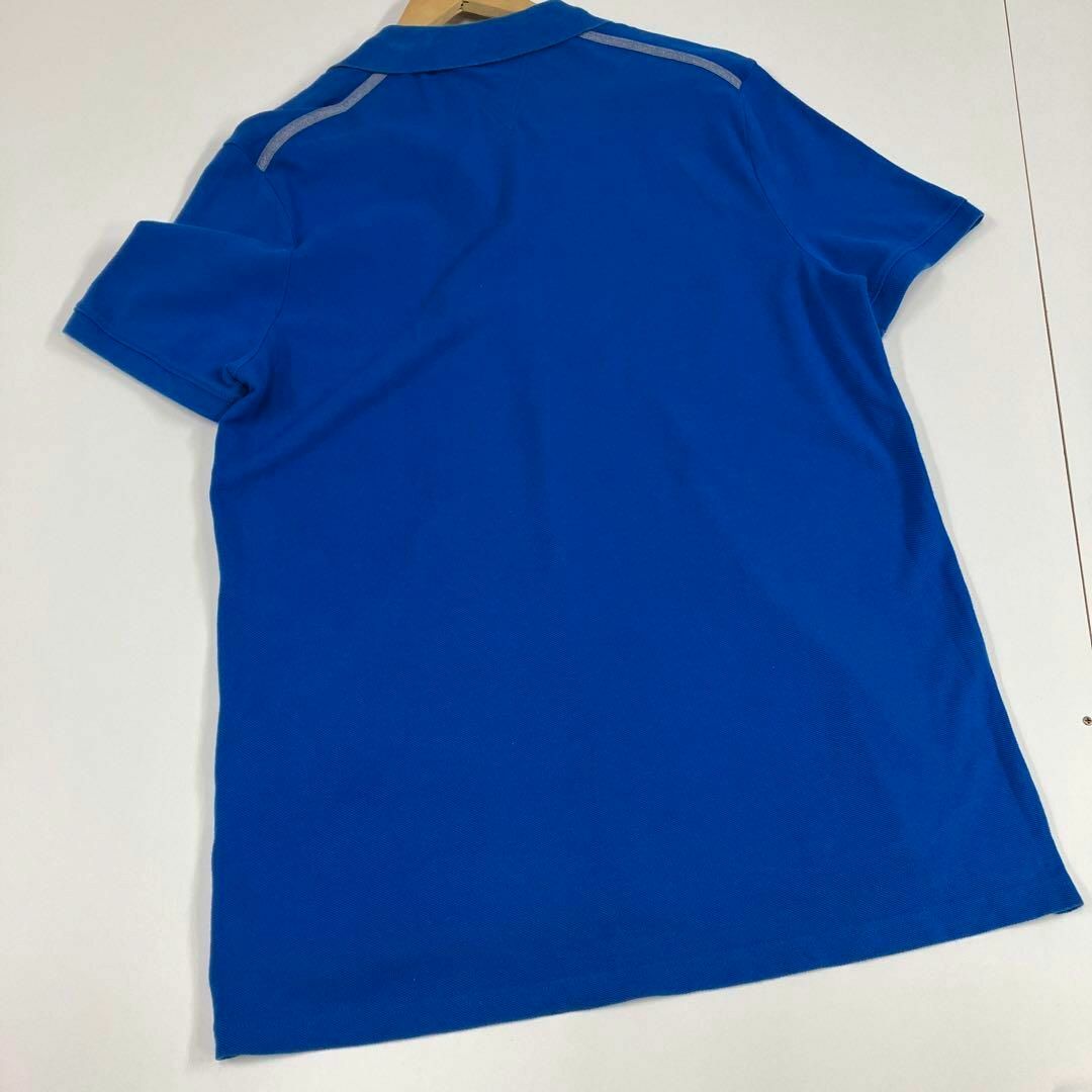 DKNY JEANS ポロシャツ　古着　カットソー　L ブルー メンズのトップス(ポロシャツ)の商品写真