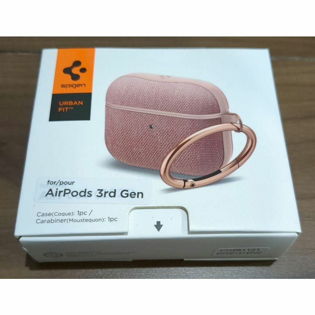 Spigen AirPods 3rd Gen ケース ローズ・ゴールド スマホ/家電/カメラのオーディオ機器(ヘッドフォン/イヤフォン)の商品写真