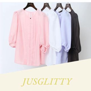 ジャスグリッティー(JUSGLITTY)の【JUSGLITTY】ブラウス(シャツ/ブラウス(長袖/七分))