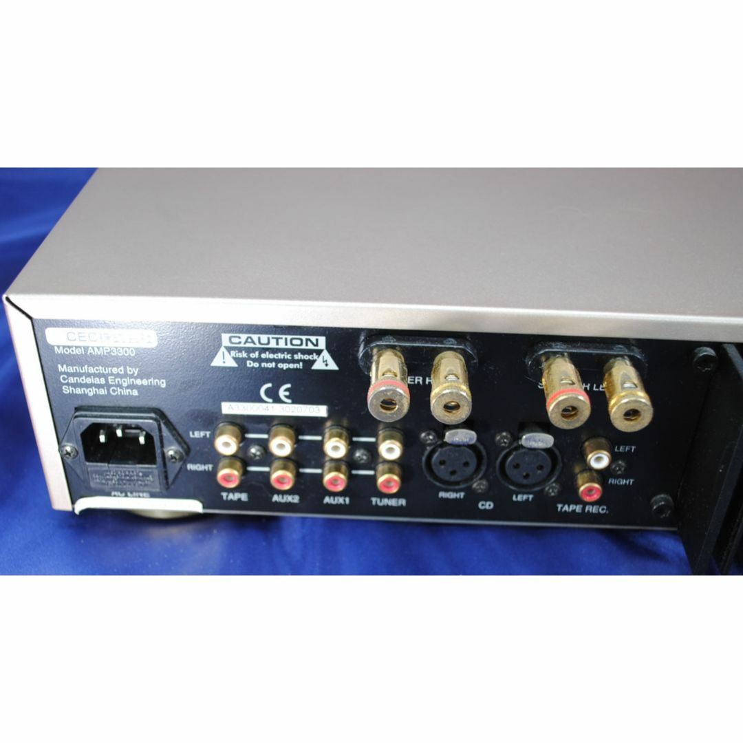 CEC AMP3300 プリメインアンプ/CD3300 CDプレーヤー 動作品 スマホ/家電/カメラのオーディオ機器(アンプ)の商品写真