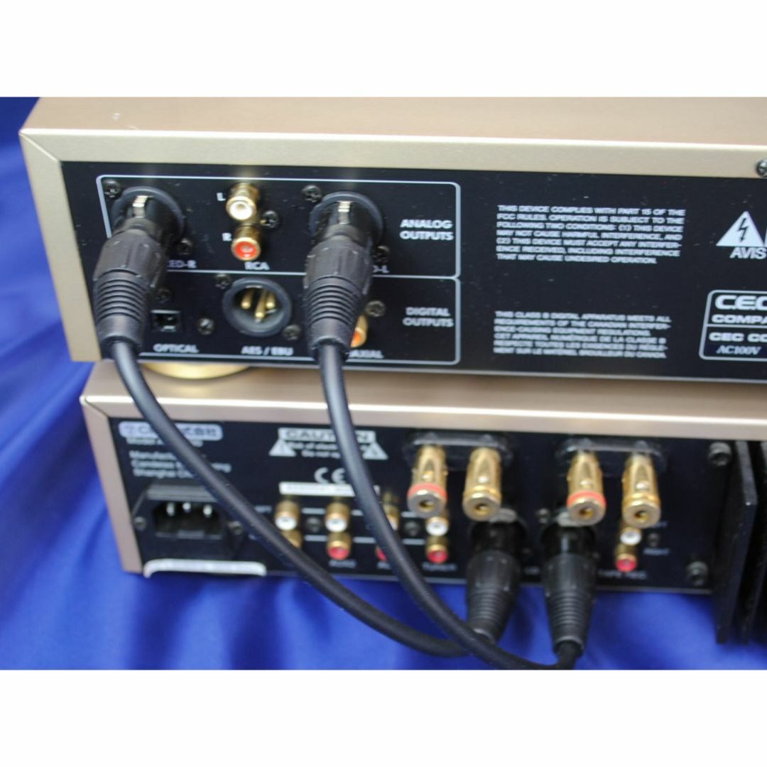 CEC AMP3300 プリメインアンプ/CD3300 CDプレーヤー 動作品 スマホ/家電/カメラのオーディオ機器(アンプ)の商品写真