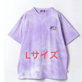 ビーファースト(BE:FIRST)のBE:FIRST FILA Tシャツ　タイダイパープルL(Tシャツ/カットソー(半袖/袖なし))