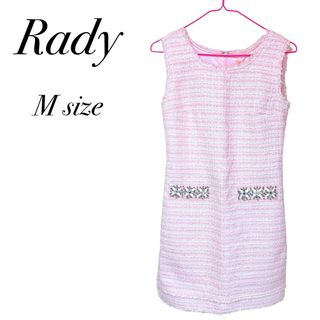 レディー(Rady)のレディー　Rady ツイード　ワンピース　M(ミニワンピース)