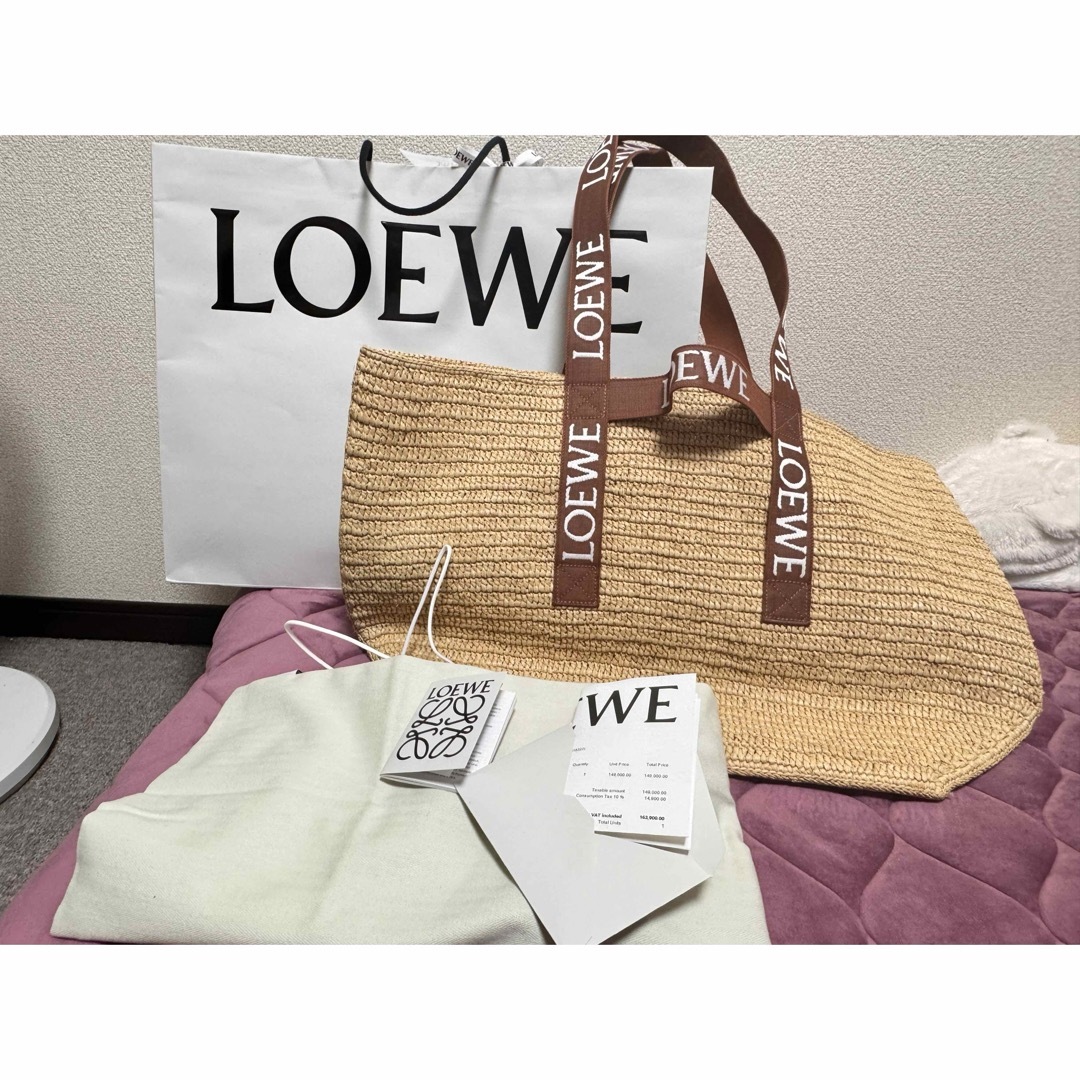 LOEWE(ロエベ)のLoewe  ロエベ　フォールドショッパー（ラ フィア） メンズのバッグ(トートバッグ)の商品写真