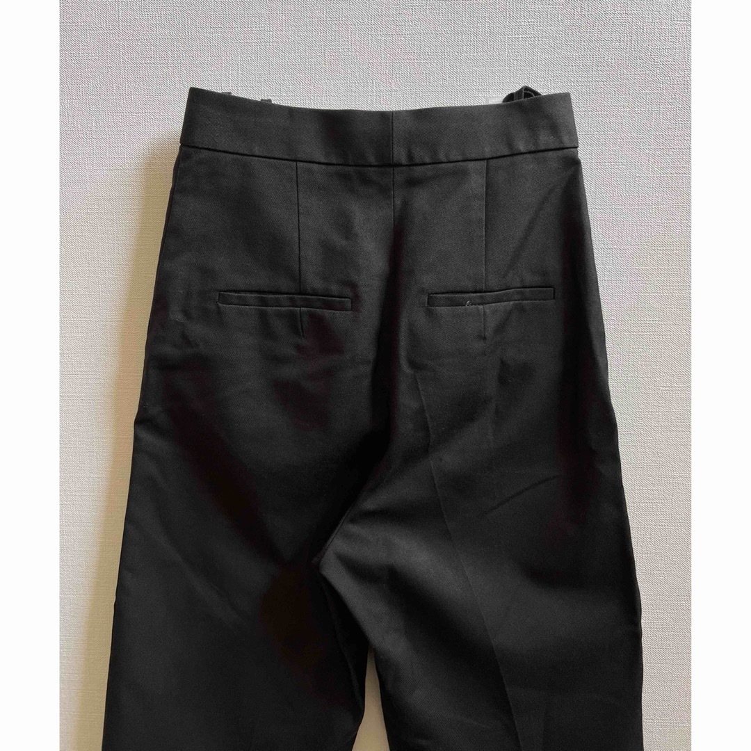 HELMUT LANG(ヘルムートラング)のHelmut Lang/ヘルムートラング　センタープレスパンツ　ブラック レディースのパンツ(その他)の商品写真