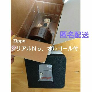 ジッポー(ZIPPO)のZIPPO ベディ シリアルナンバー 限定 オルゴール 付き(タバコグッズ)