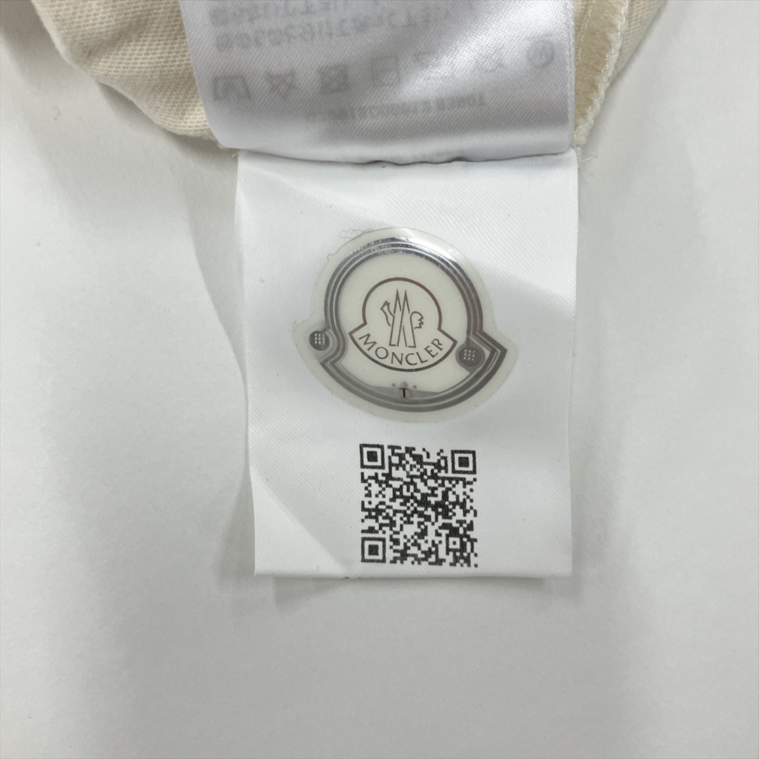 MONCLER(モンクレール)のモンクレール MONCLER 長袖Ｔシャツ コットン G20918D000128390T ベージュ M メンズ【中古】 メンズのトップス(Tシャツ/カットソー(七分/長袖))の商品写真