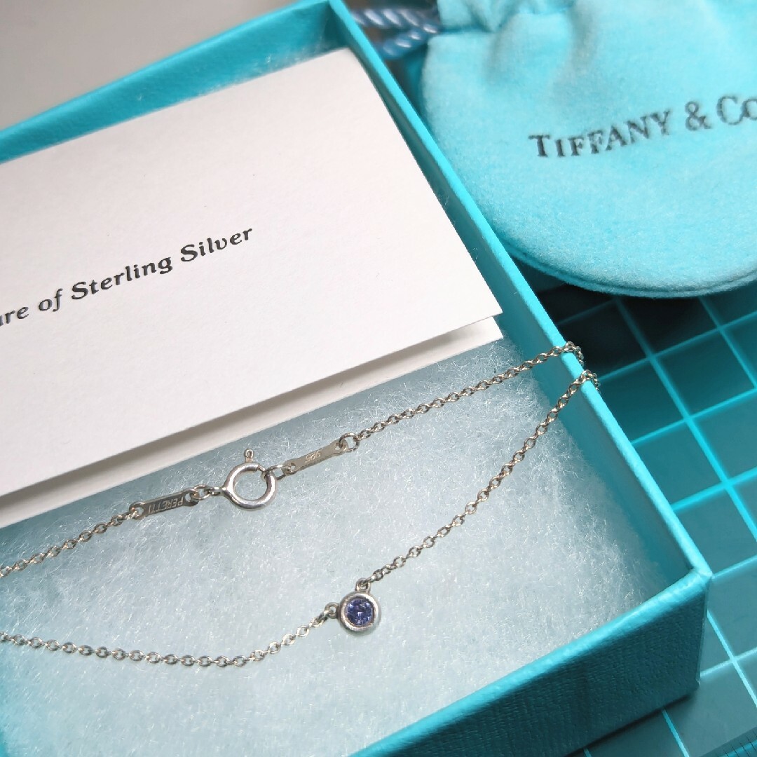 Tiffany & Co.(ティファニー)のティファニー　バイザヤード　タンザナイト　ネックレス レディースのアクセサリー(ネックレス)の商品写真