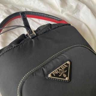 プラダ(PRADA)のPRADA ナイロン ショルダー付 Bag 美品(ショルダーバッグ)