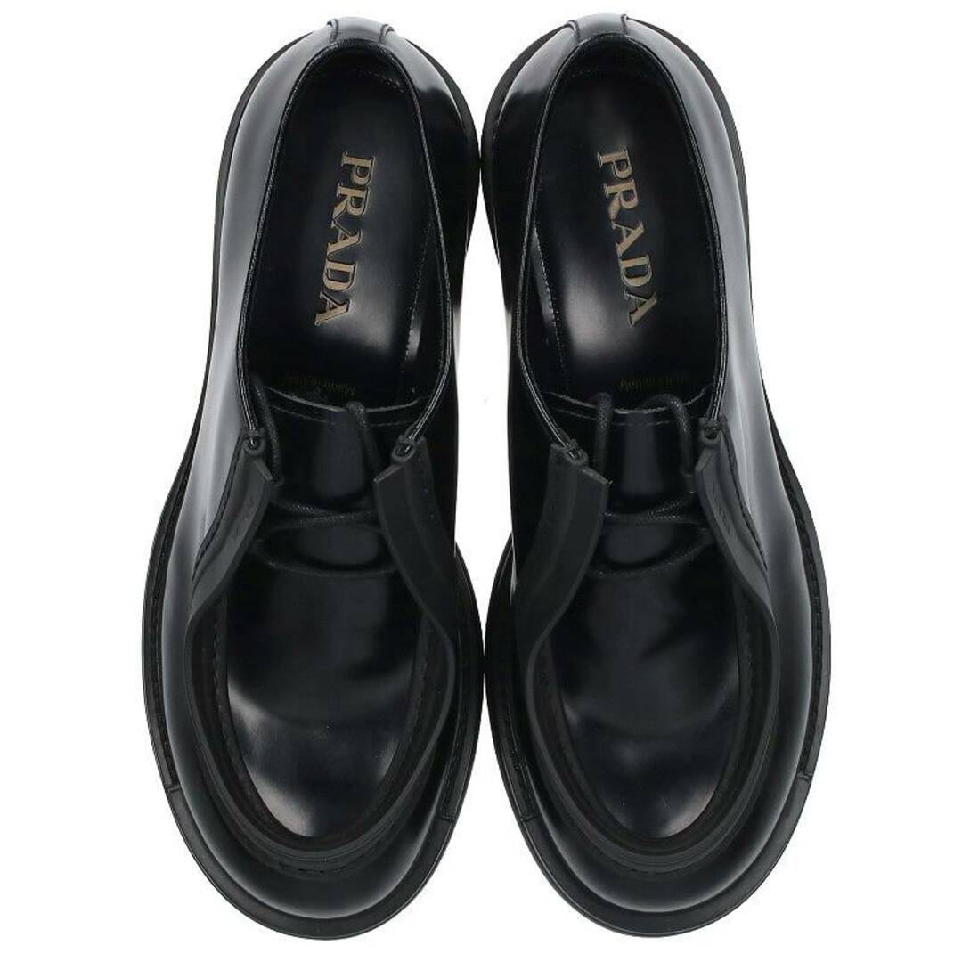 PRADA(プラダ)のプラダ  23AW  2EG421 ダイアパソン オペークブラッシュドレザーシューズ メンズ 10 メンズの靴/シューズ(その他)の商品写真