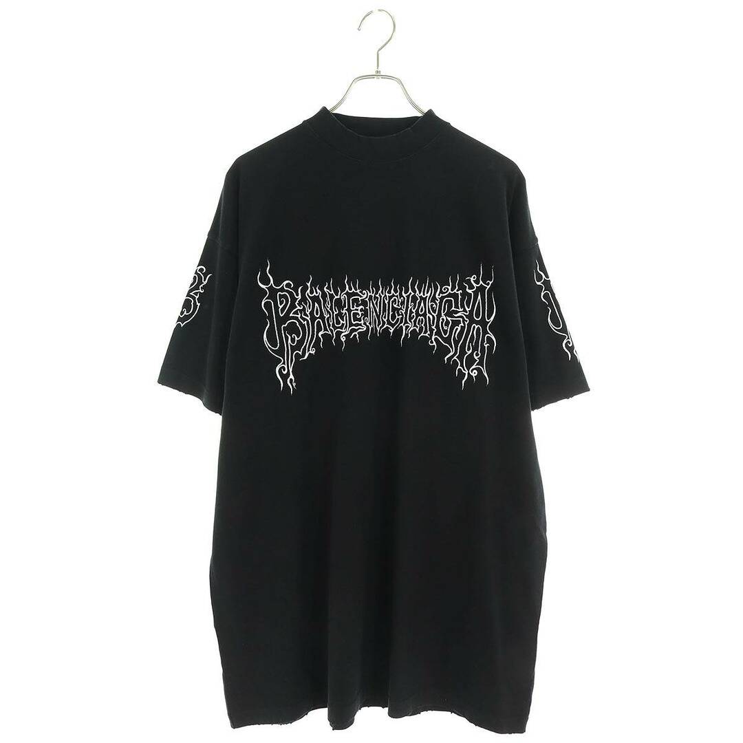 Balenciaga(バレンシアガ)のバレンシアガ  24SS  739028 TPVN5 オーバーサイズロゴTシャツ メンズ 3 メンズのトップス(Tシャツ/カットソー(半袖/袖なし))の商品写真