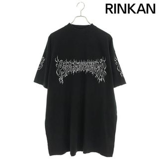 バレンシアガ(Balenciaga)のバレンシアガ  24SS  739028 TPVN5 オーバーサイズロゴTシャツ メンズ 3(Tシャツ/カットソー(半袖/袖なし))